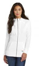 New Era ® Ladies Sueded Cotton Blend Full-Zip Hoodie